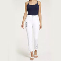 Push-Up Jeans Amirela With Embroidery