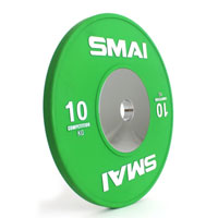 `SMAI Competition Bumper Plate 10kg (PAIR)
