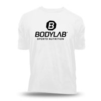 Bodylab24 T-Shirt White With Black Logo