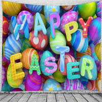 Happy Easter Wall Tapestry Art Decor
