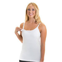 Bamboo Nursing Camisole With Built In Bra
