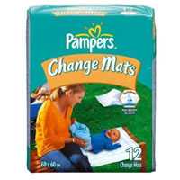 Pampers Change Mats - Pack of 12