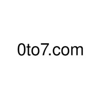 0to7.com Coupon Codes and Deals