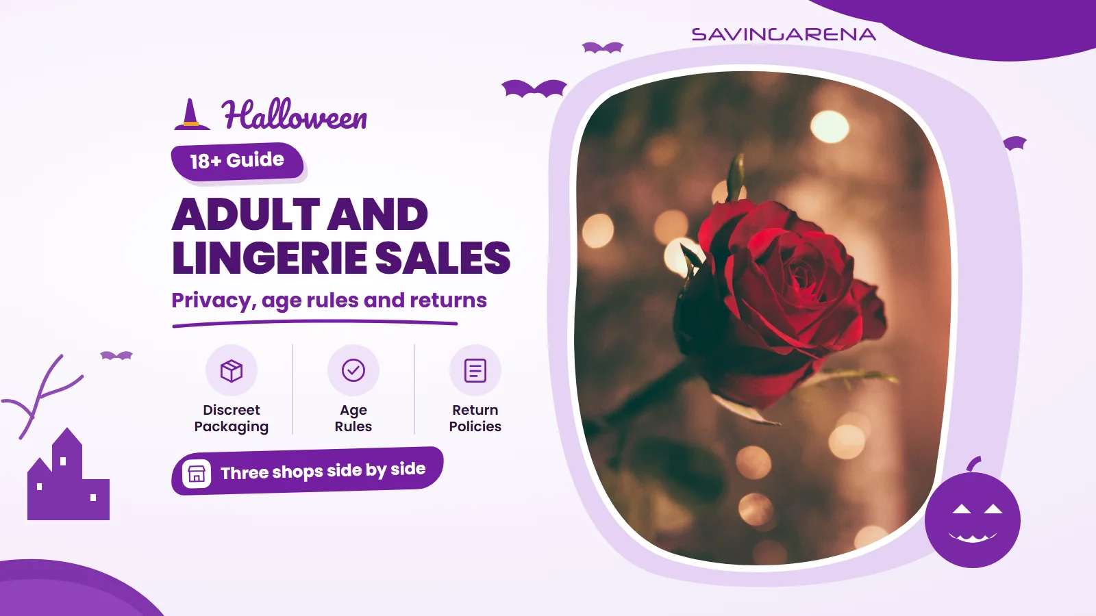 Halloween Adult Toy and Lingerie Sales 2026: 18+ Deals