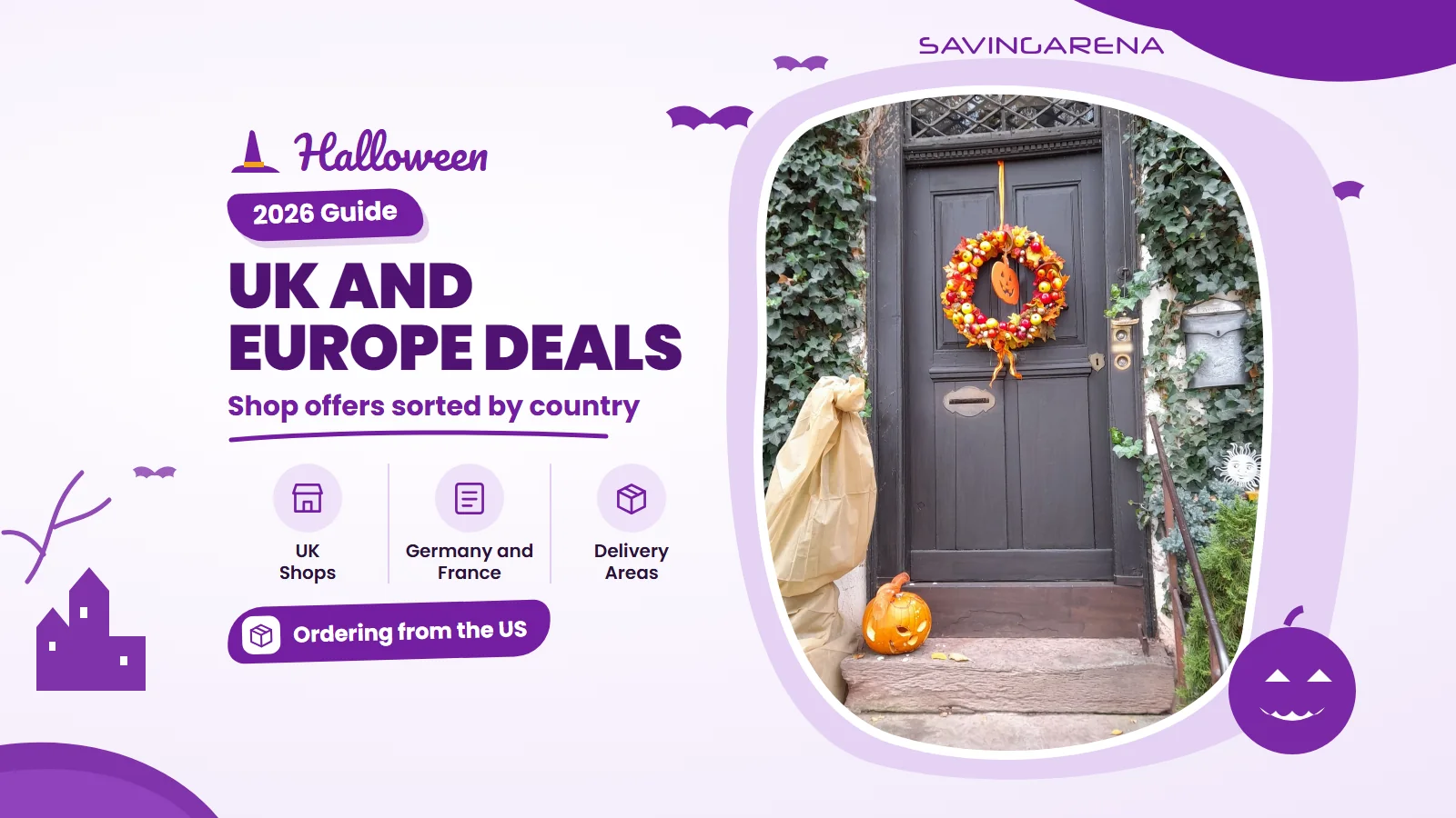 Halloween Deals in the UK and Europe 2026, by Country
