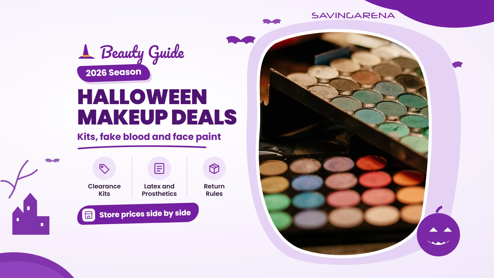 Halloween Makeup Deals 2026: Kits, Fake Blood, Face Paint