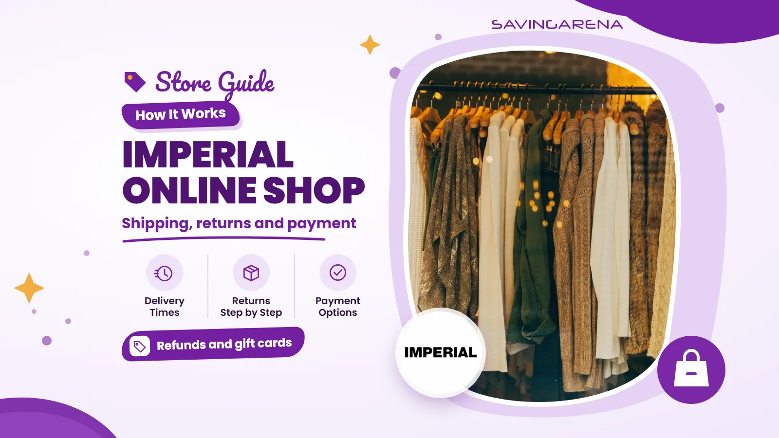 Imperial Online Shop: Shipping, Returns and Payment Guide
