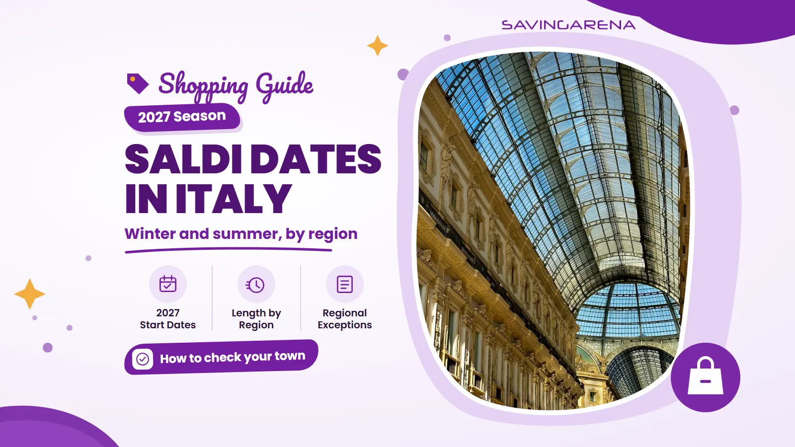 When Do the Sales Start in Italy? Saldi Dates 2027