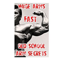 Huge Arms Fast with Old School Ar