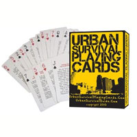 Urban Survival Playing Cards