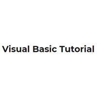 Visual Basic Tutorial