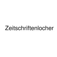 Zeitschriftenlocher