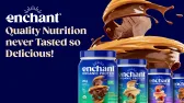 Enchant Organic Protein and Collagen shake powders logo