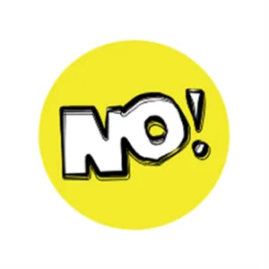 No! Jeans logo